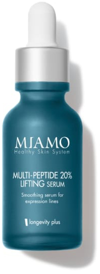 MIAMO LONGEVITY PLUS MULTI PEPTIDE 20% LIFTING SERUM 30 ML - Farmastop