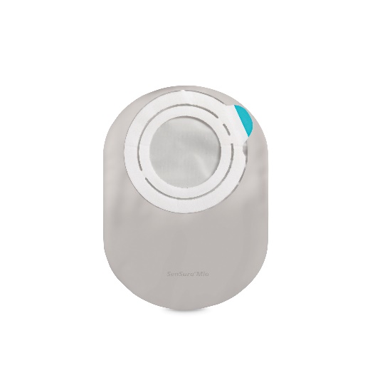 SENSURA MIO FLEX SISTEMA 2 PEZZI CON AGGANCIO ADESIVO SACCA COLOSTOMIA A FONDO CHIUSO RIVESTITA 50MM DA 550 ML 30 PEZZI - Farmastop