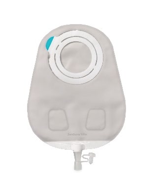 SENSURA MIO FLEX SISTEMA 2 PEZZI CON AGGANCIO ADESIVO SACCA MULTICHAMBER PER UROSTOMIA RIVESTITA 35MM DA 550 ML 30 PEZZI - Farmastop