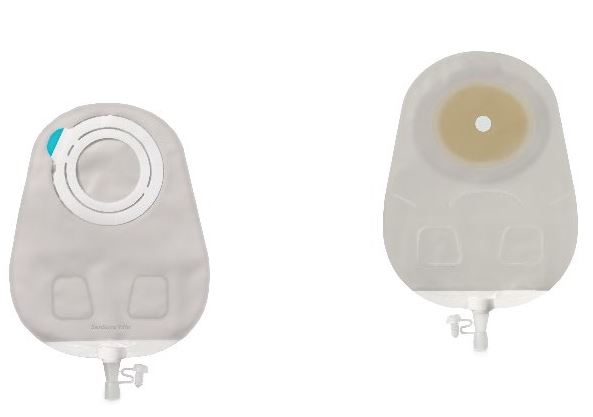 SENSURA MIO FLEX SISTEMA 2 PEZZI CON AGGANCIO ADESIVO SACCA MULTICHAMBER PER UROSTOMIA TRASPARENTE 50MM DA 550 ML 30 PEZZI - Farmastop