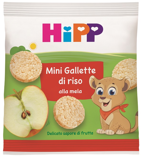 HIPP BIO BABY GALLETTE DI RISO ALLA MELA 30 G - Farmastop
