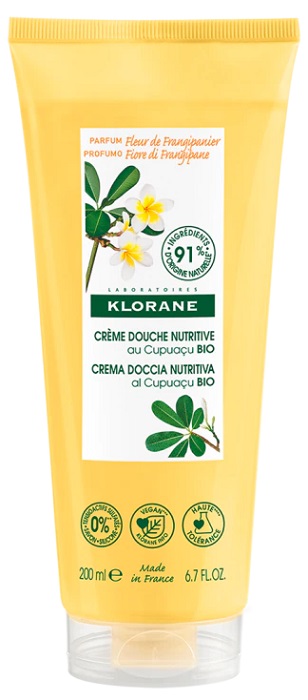 KLORANE CREMA DOCCIA FIORE DI FRANGIPANE 200 ML - Farmastop
