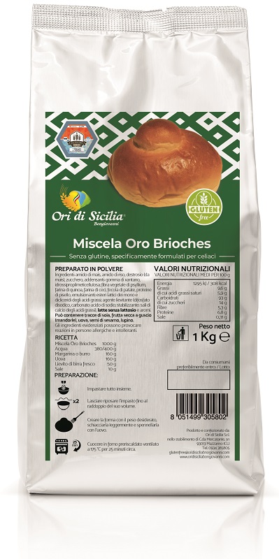 ORI DI SICILIA MIX ORO BRIOCHES 1 KG - Farmastop