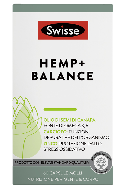 SWISSE HEMP+ BALANCE 60 CAPSULE - Farmastop