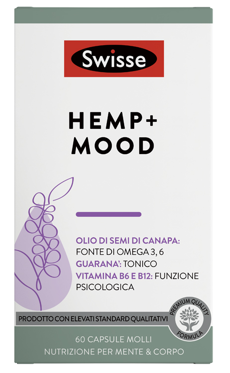 SWISSE HEMP+ MOOD 60 CAPSULE - Farmastop