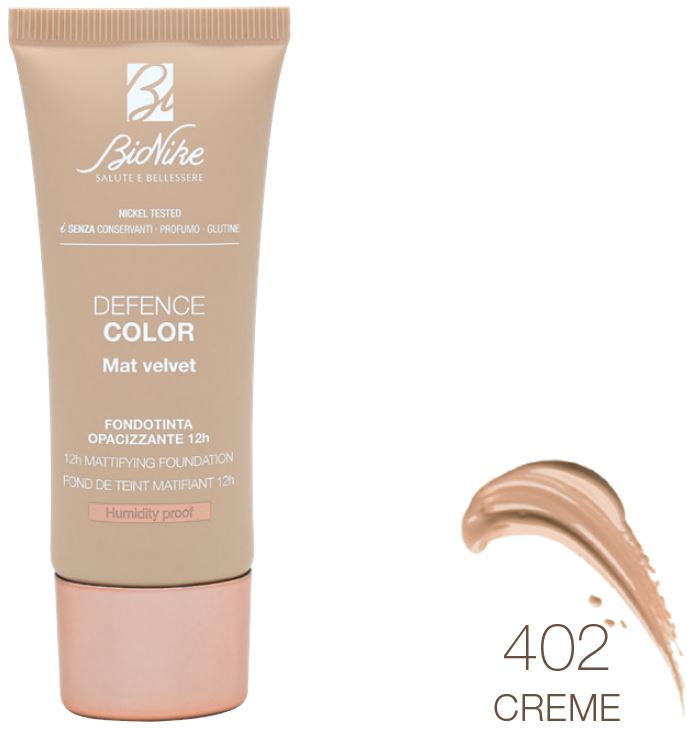 DEFENCE COLOR FONDOTINTA MAT VELVET 402 30 ML - Farmastop