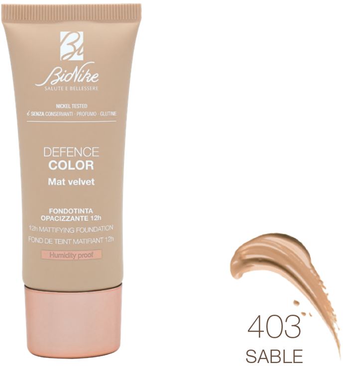 DEFENCE COLOR FONDOTINTA MAT VELVET 403 30 ML - Farmastop