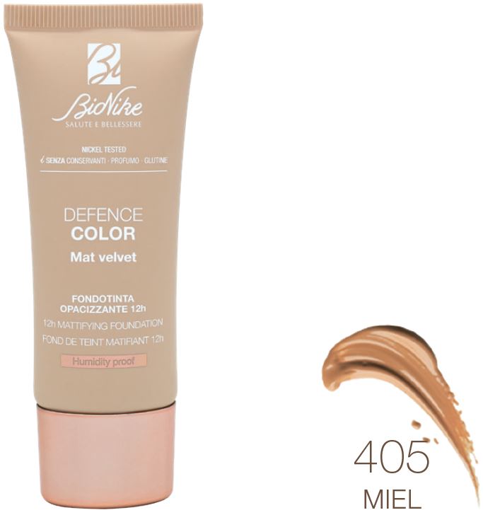 DEFENCE COLOR FONDOTINTA MAT VELVET 405 30 ML - Farmastop