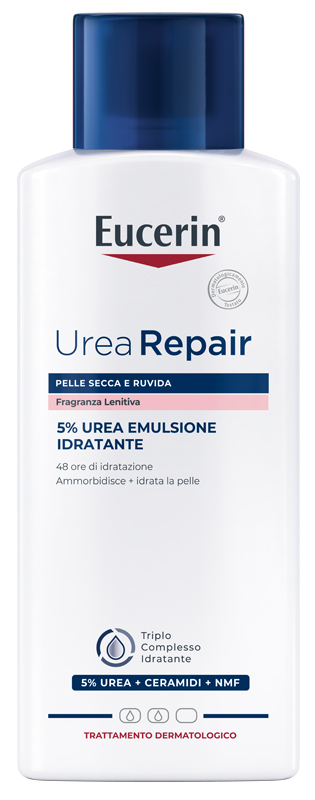 EUCERIN UREAREPAIR PLUS 5% UREA EMULSIONE IDRATANTE 250 ML - Farmastop