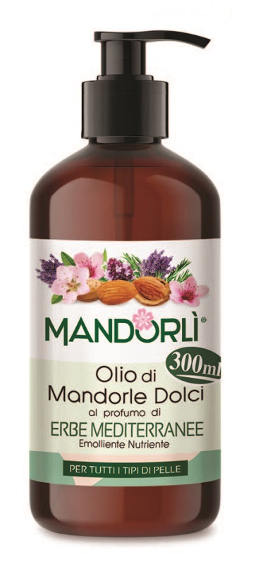 MANDORLI ERBE MEDITERRANEE OLIO CORPO 300 ML - Farmastop