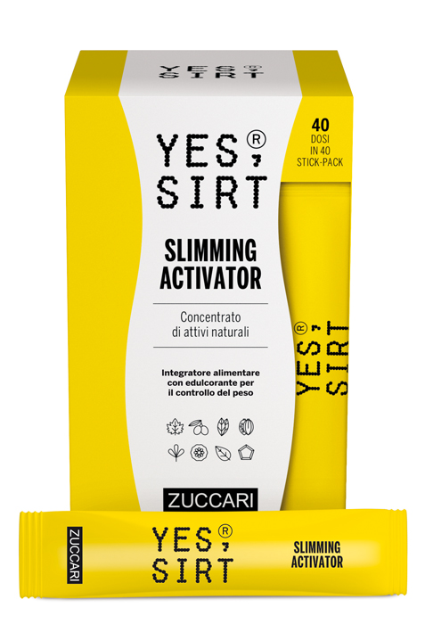 YES SIRT SLIMMING ACTIVATOR 40 STICKPACK DA 2,5 G - Farmastop
