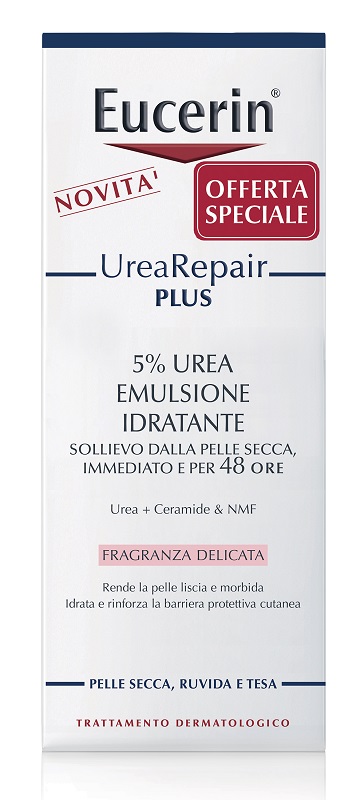 EUCERIN UREAREPAIR PLUS 5% UREA EMULSIONE IDRATANTE 250 ML PROMO - Farmastop
