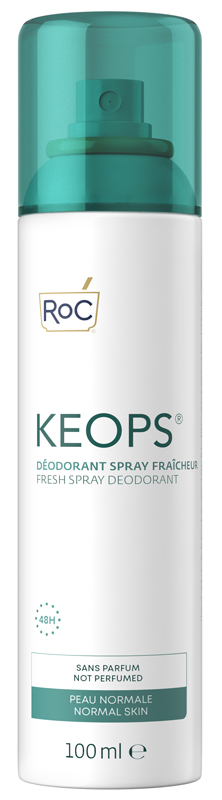 ROC KEOPS DEODORANTE SPRAY FRESCO 48H 100 ML - Farmastop