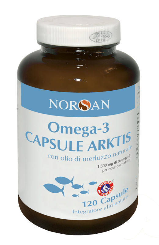 NORSAN OMEGA 3 ARKTIS 120 CAPSULE - Farmastop