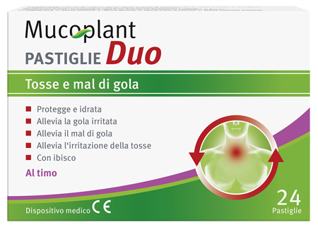 THEISS MUCOPLANT 24 PASTIGLIE DUO TIMO - Farmastop
