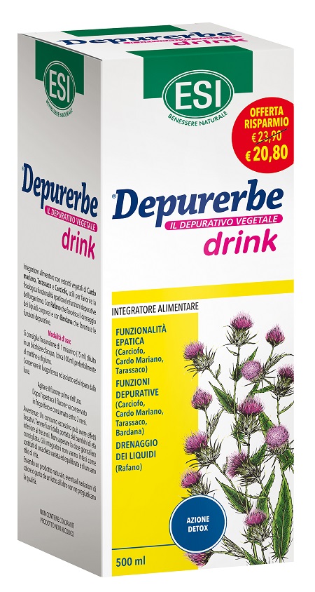 ESI DEPURERBE DRINK 500 ML - Farmastop