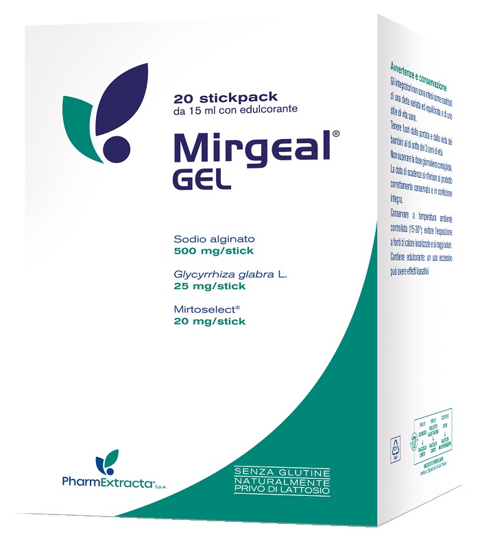 MIRGEAL GEL 20 STICKPACK - Farmastop