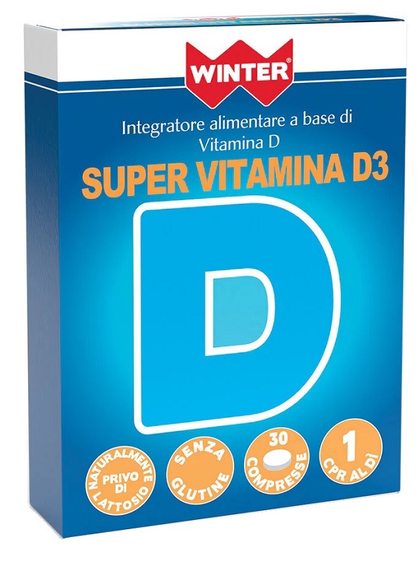 WINTER SUPER VITAMINA D3 30 COMPRESSE - Farmastop