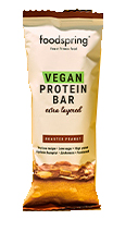 BARRETTA PROTEICA VEGANA MULTISTRATO ARACHIDI TOSTATI 45 G - Farmastop