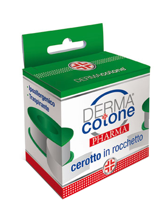 DERMACOTONEPHARMA CEROTTO ROCCHETTO 2,5X500 CM 1 PEZZO - Farmastop