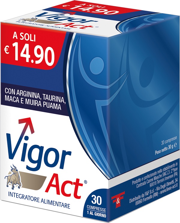 VIGOR ACT 30 COMPRESSE - Farmastop