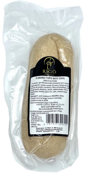 RIGO' PANINO HOT DOG 95 G - Farmastop