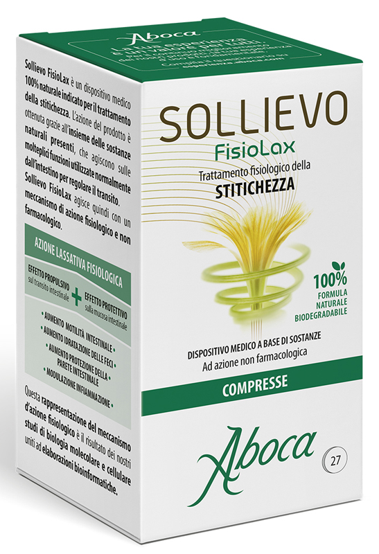 SOLLIEVO FISIOLAX 27 COMPRESSE - Farmastop