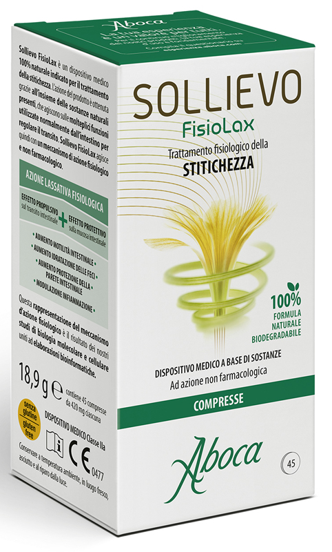 SOLLIEVO FISIOLAX 45 COMPRESSE - Farmastop