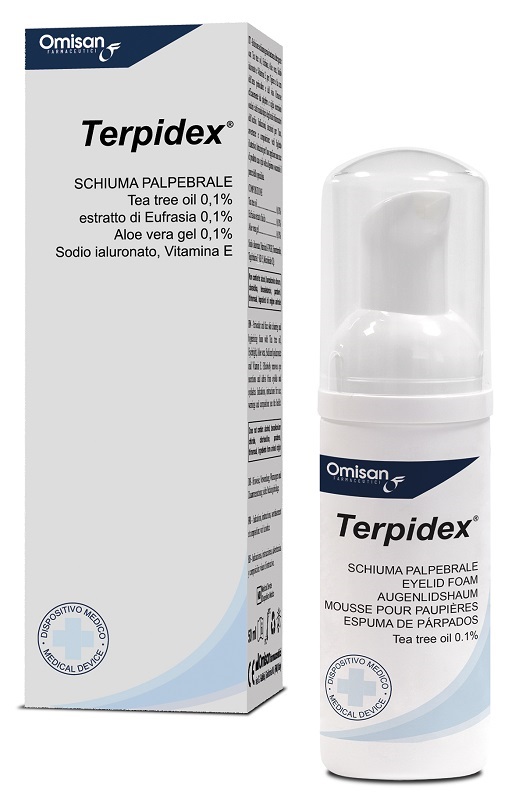 TERPIDEX SCHIUMA PALPEBRALE 50 ML - Farmastop