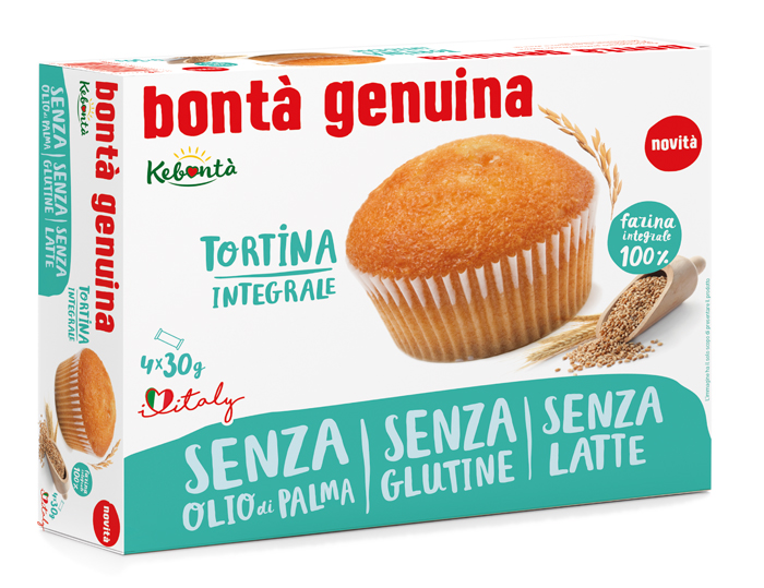 KEBONTA' TORTINA INTEGRALE 120 G - Farmastop