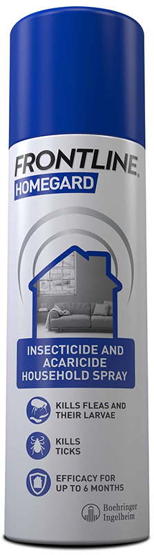 FRONTLINE HOMEGARD SPRAY INSETTICIDA E ACARICIDA USO DOMESTICO 250 ML - Farmastop