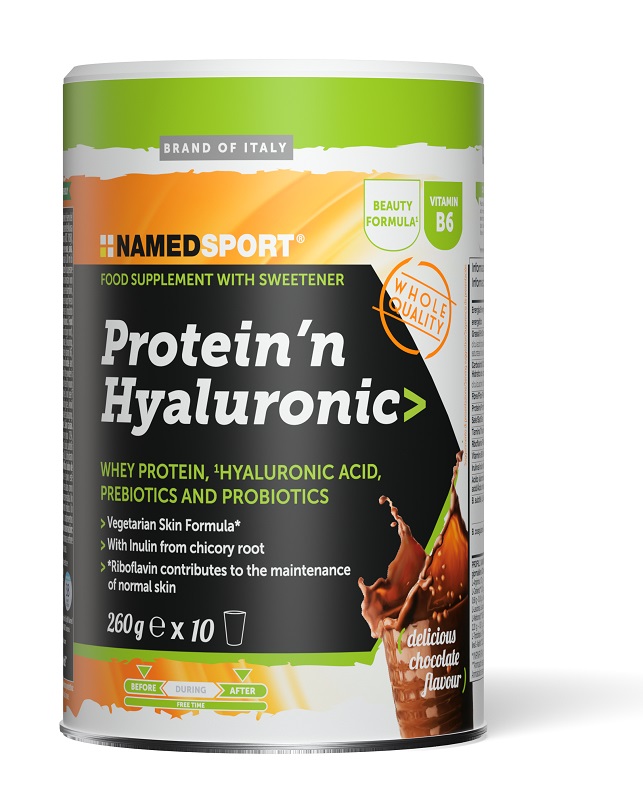 PROTEIN'N HYALURONIC DELICIOUS CHOCOLATE 260 G - Farmastop