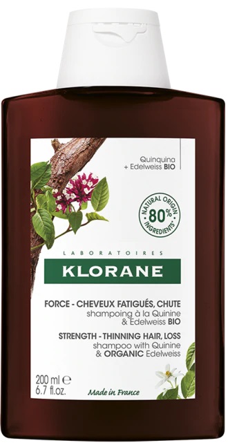KLORANE SHAMPOO CHININA-STELLA ALPINA BIO 200 ML - Farmastop