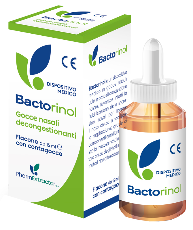 BACTORINOL GOCCE NASALI DECONGESTIONANTI 15 ML - Farmastop