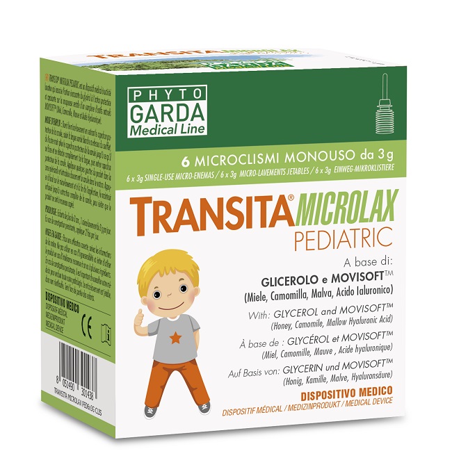 TRANSITA MICROLAX PEDIATRIC 6 MICROCLISMI DA 3 G - Farmastop