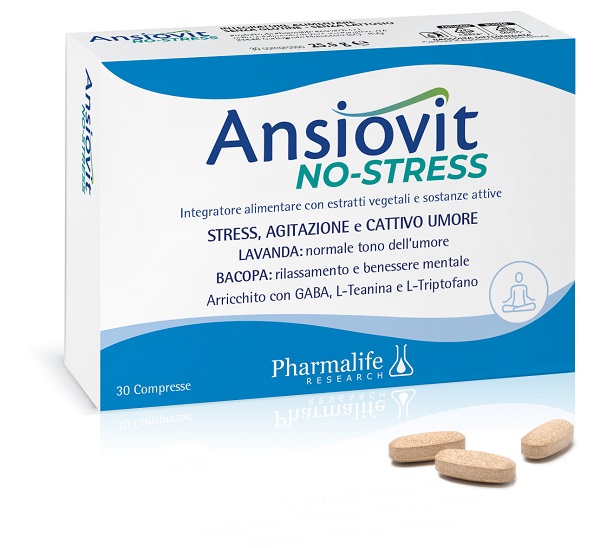 ANSIOVIT NO STRESS 30 COMPRESSE - Farmastop