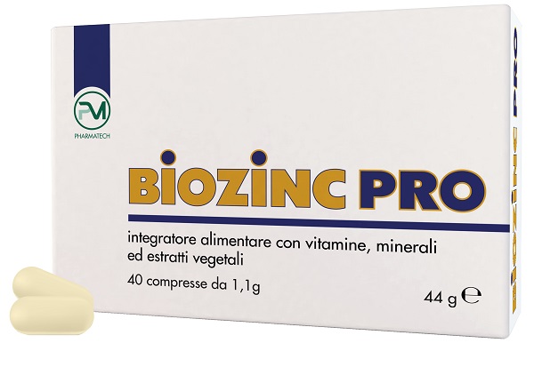 BIOZINC PRO 40 COMPRESSE - Farmastop