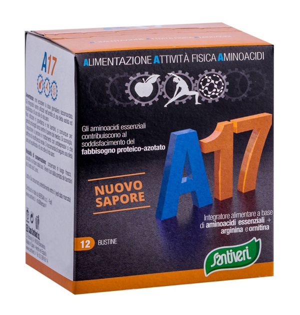 PACK A17 NEW 3 PEZZI 1 A17 12 BUSTINE + 1 OMEGA 3 VEGETALE 33 G + 1 KRAUTEN BASEN 200 ML - Farmastop