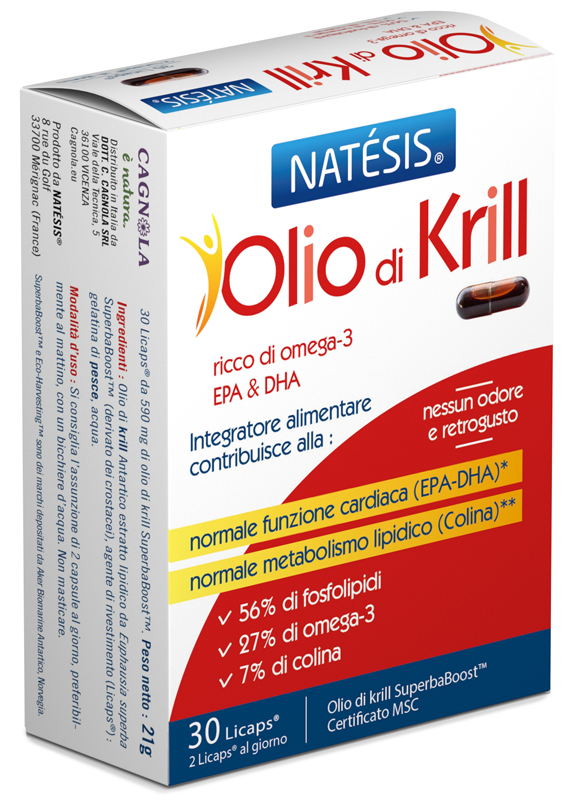 OLIO DI KRILL 30 CAPSULE - Farmastop