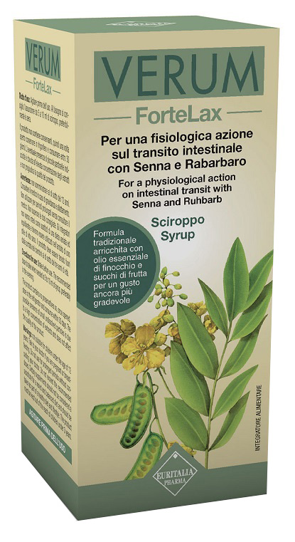 VERUM FORTELAX SCIROPPO 126 G - Farmastop