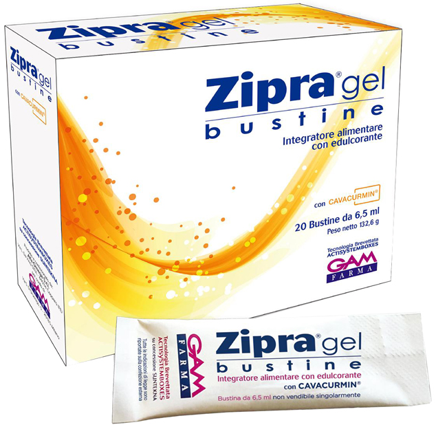 ZIPRA GEL 20 BUSTINE - Farmastop