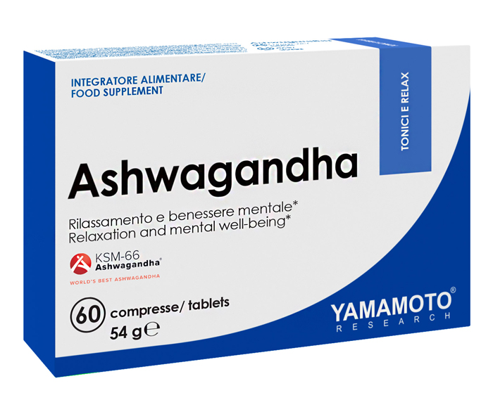 YAMAMOTO RESEARCH ASHWAGANDHA 60 COMPRESSE - Farmastop