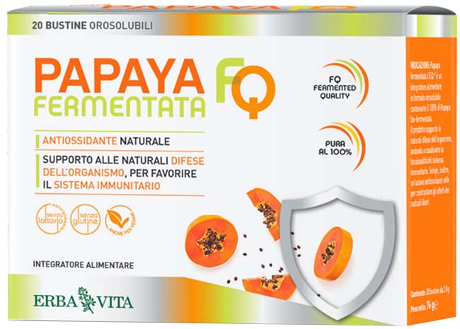 PAPAYA FERMENTATA FQ 20 BUSTINE - Farmastop