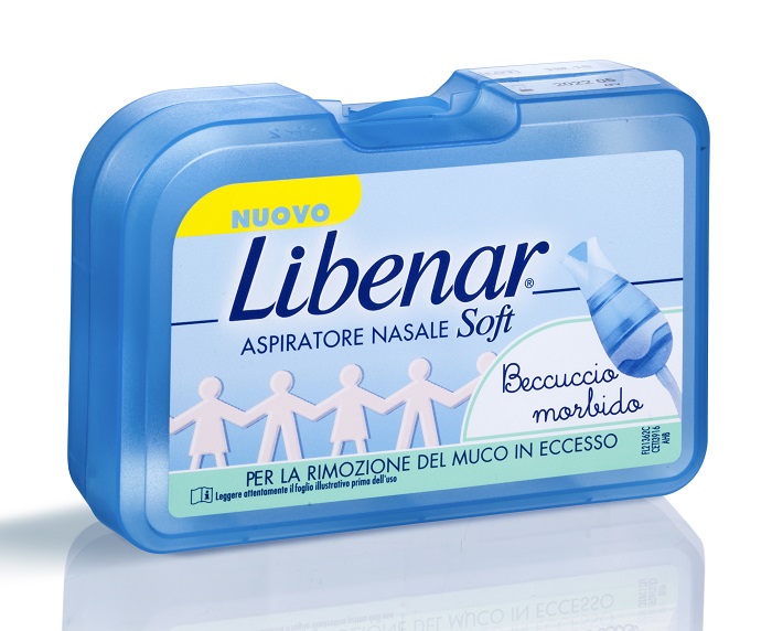LIBENAR ASPIRATORE NASALE SOFT + 5 FILTRI - Farmastop