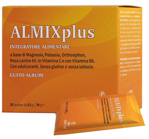 ALMIX PLUS 20 STICK PACK GUSTO AGRUMI - Farmastop