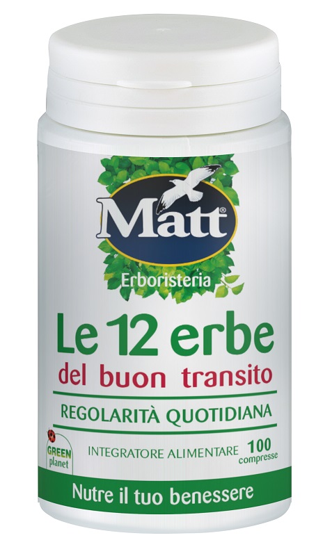MATT LE 12 ERBE 100 COMPRESSE - Farmastop