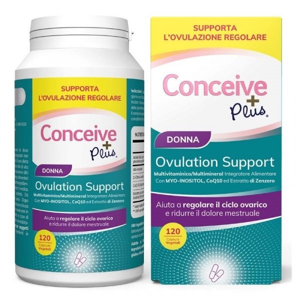 CONCEIVE PLUS SUPPORTO PER OVULAZIONE FEMMINILE 120 CAPSULE - Farmastop