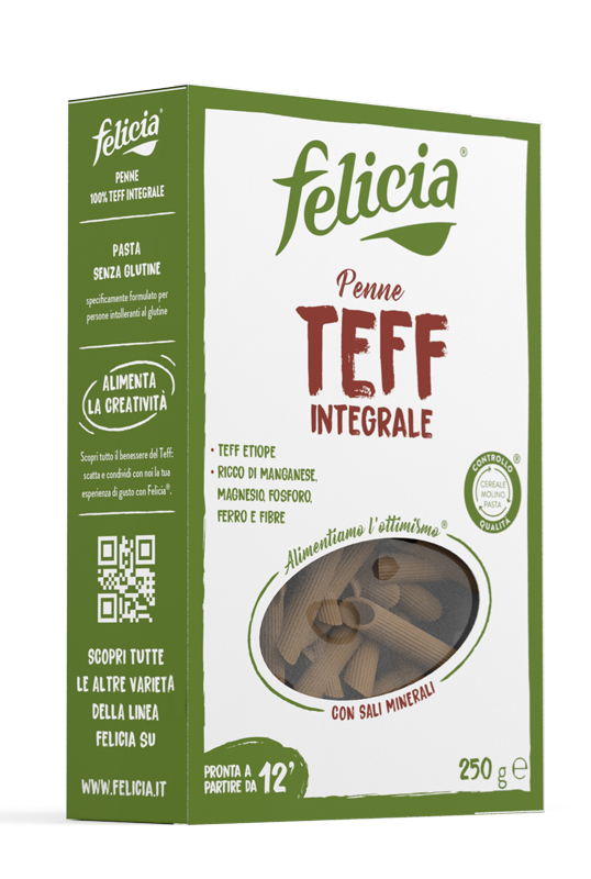 FELICIA PENNE TEFF INTEGRALE 250 G - Farmastop