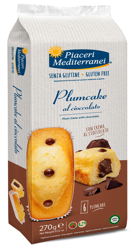 PIACERI MEDITERRANEI PLUMCAKE CIOCCOLATO - Farmastop