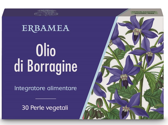 OLIO DI BORRAGINE 30 PERLE VEGETALI - Farmastop